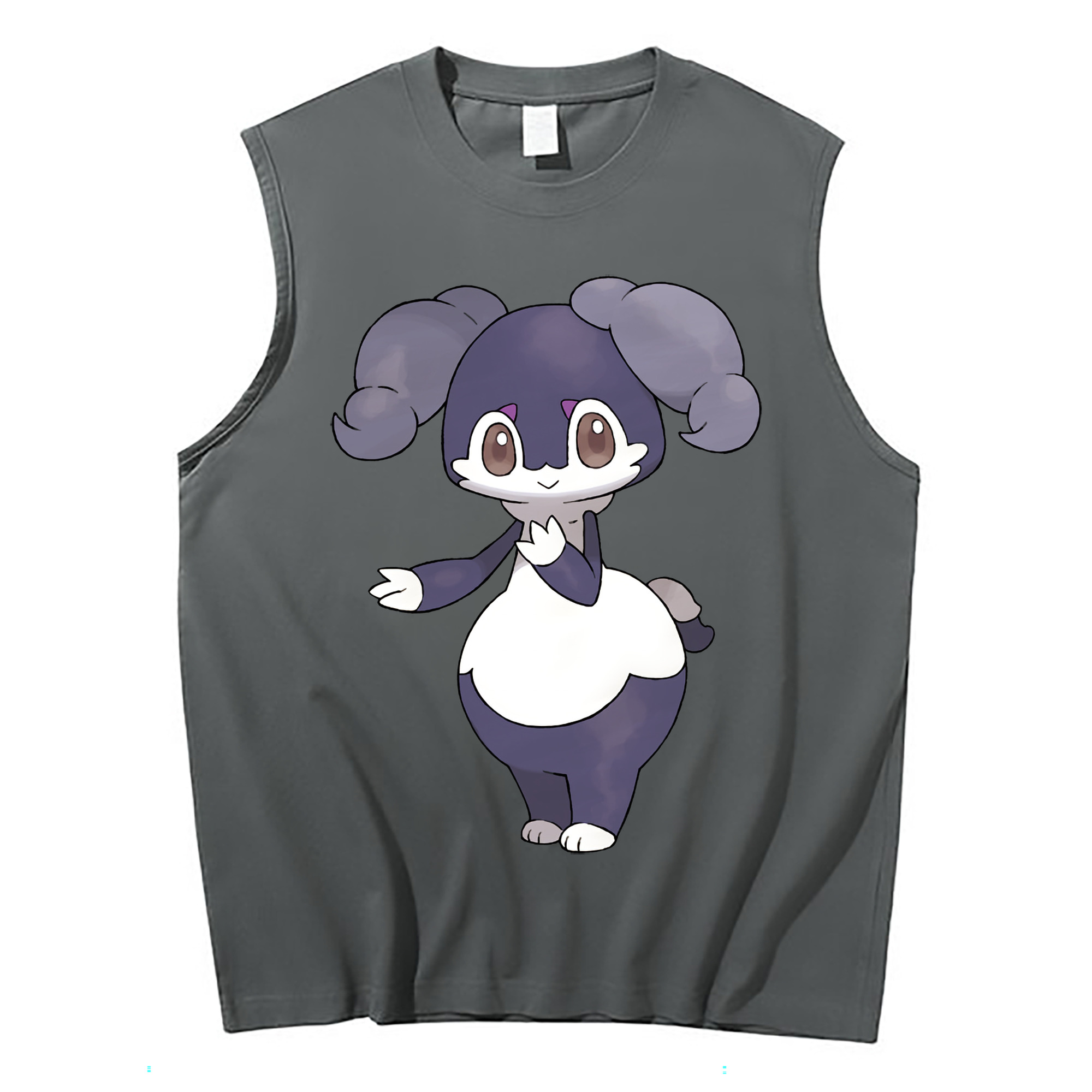 （画像用） ポケットモンスター Pokémon コットン100％タンクトップ（フロントプリント）
